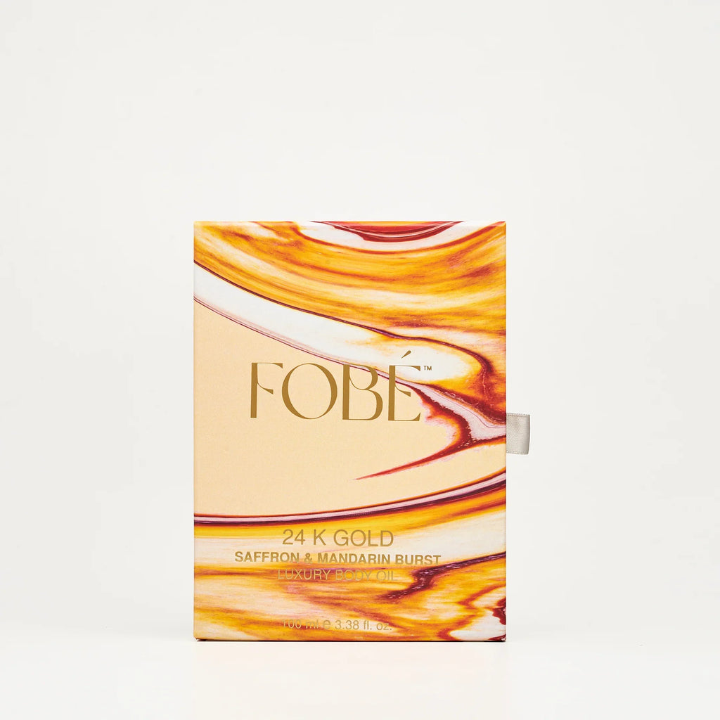 24K Gold Saffron & Mandarin Burst (Luxury Body Oil)