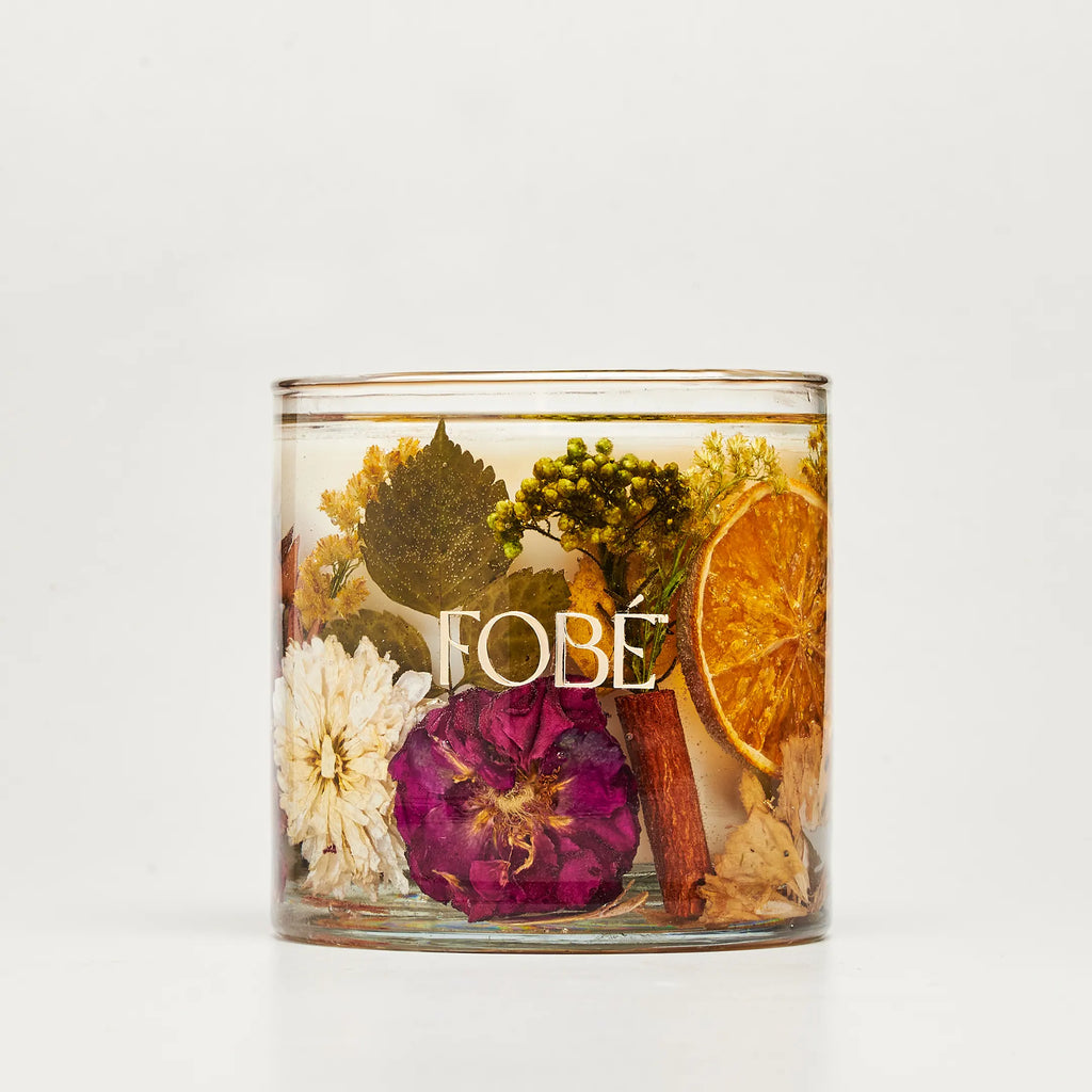 Amber Blush Candle (Sweet Amber - Cedarwood – Patchouli)