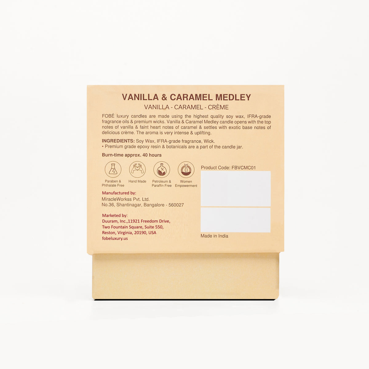 Vanilla & Caramel Medley (Vanilla - Caramel - Crème)