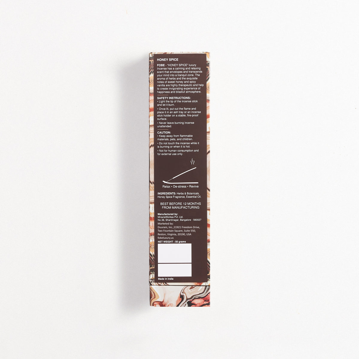 HONEY & SPICE (Hand Rolled Luxury Incense)