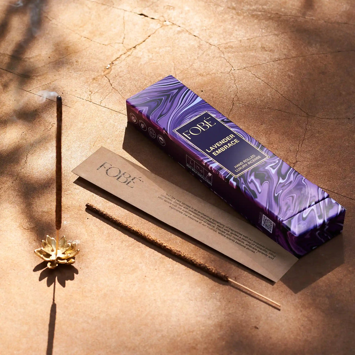 LAVENDER EMBRACE (Hand Rolled Luxury Incense)
